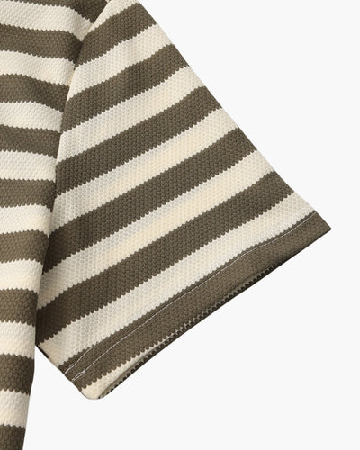 Matéo™ - Polo à Rayures Texturées