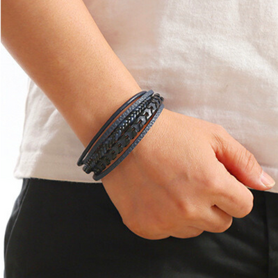 Antoine™ - Bracelet en cuir de luxe pour homme