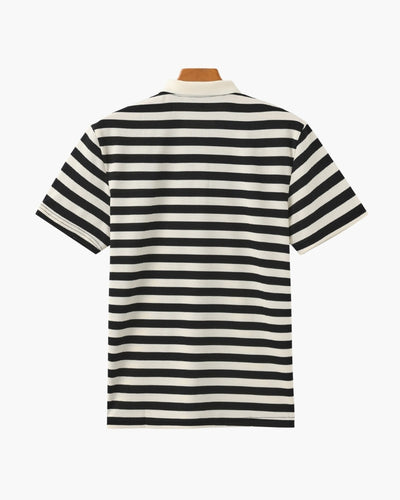 Matéo™ - Polo à Rayures Texturées