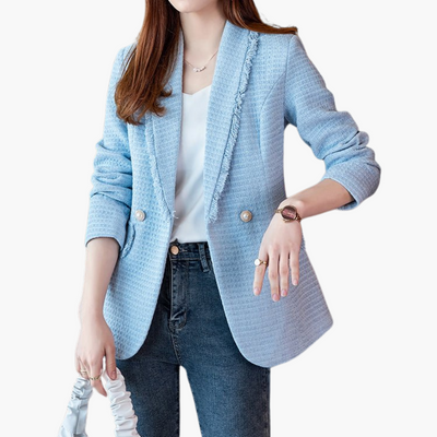 Élodie™ - Blazer tricot doux