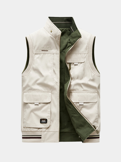 Mathis™ - Gilet sans manches en coton premium