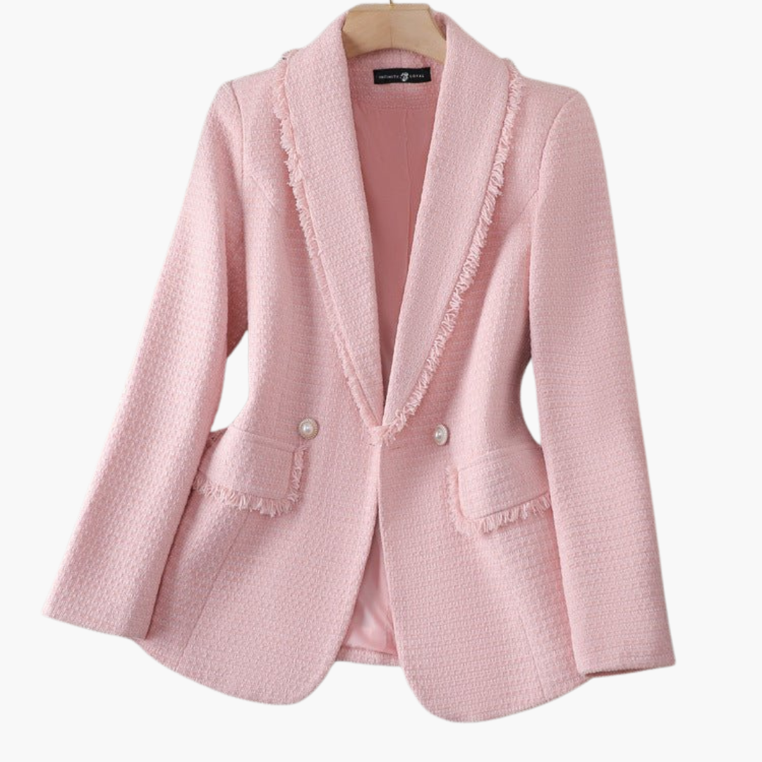 Élodie™ - Blazer tricot doux