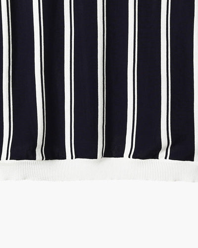 Théo™ - Polo Zippé à Rayures