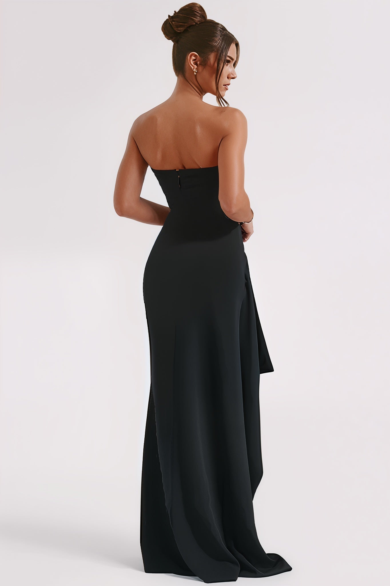 Ángela™ - Robe longue élégante à fente latérale