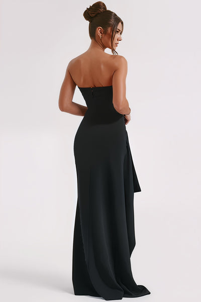 Ángela™ - Robe longue élégante à fente latérale