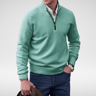 Adrien™ | Pull de luxe à col montant