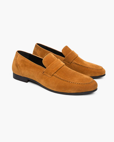Théo™ - Mocassins Penny en Daim Élégants