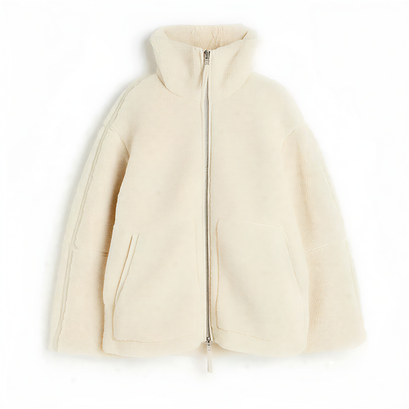 Zoé - Veste en polaire teddy