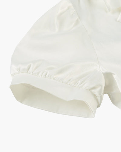 Élodie™ - Ensemble “Pearl” en Satin Lumineux