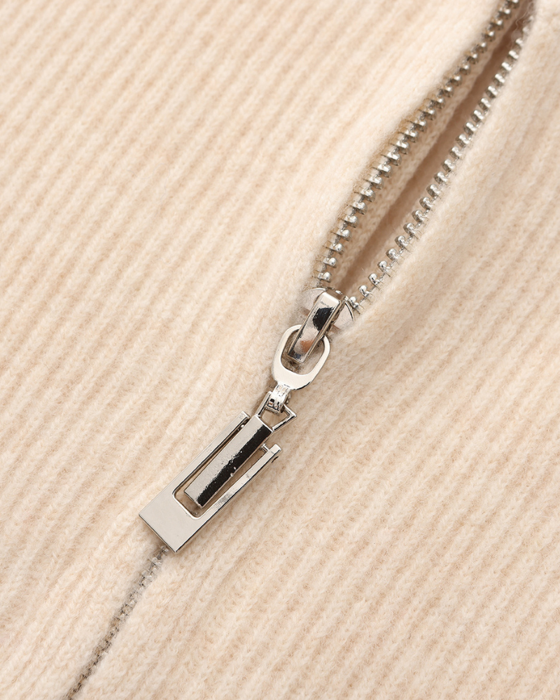 Louis™ – Gilet zippé en cachemire 100 %