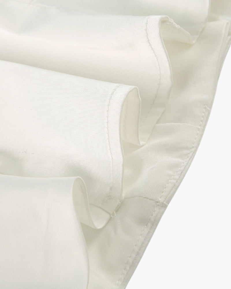 Élodie™ - Ensemble “Pearl” en Satin Lumineux