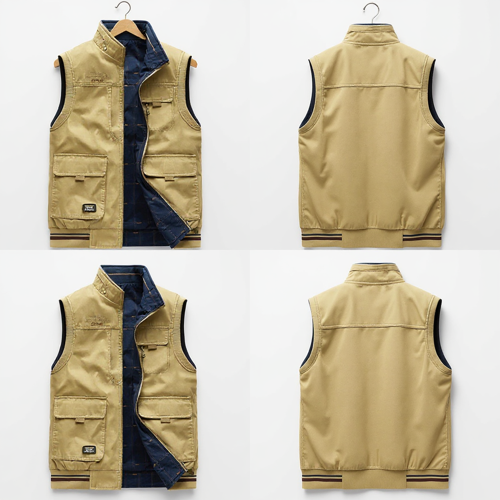 Mathis™ - Gilet sans manches en coton premium