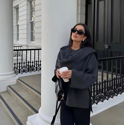 Élise - Manteau cape viral