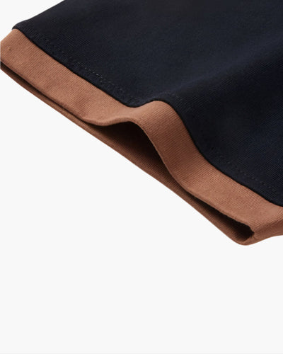 Léo™ - Polo “Como” à Col Contrasté