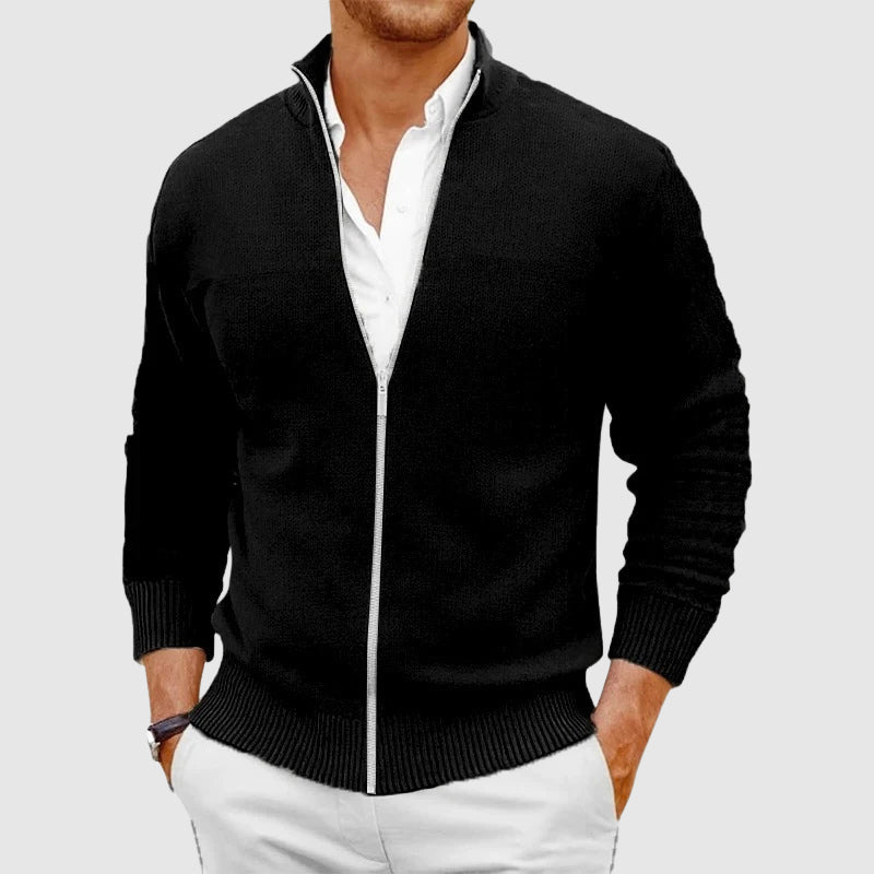 Louis™ - Cardigan zippé essentiel pour temps froid
