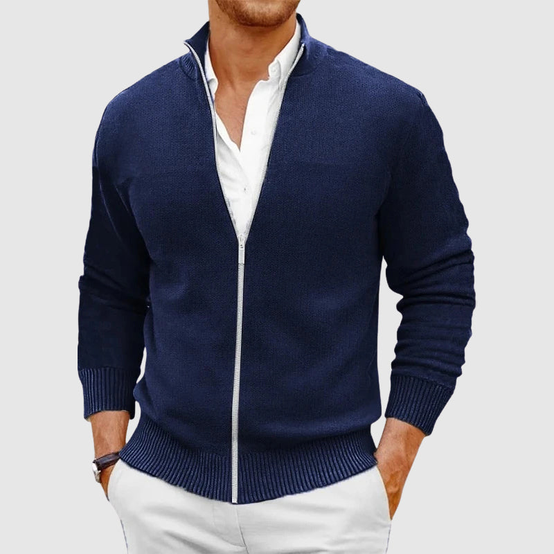 Louis™ - Cardigan zippé essentiel pour temps froid