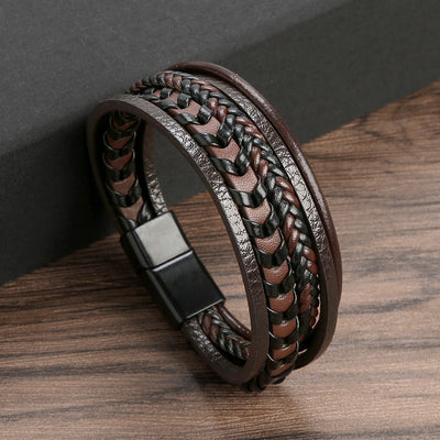 Antoine™ - Bracelet en cuir de luxe pour homme