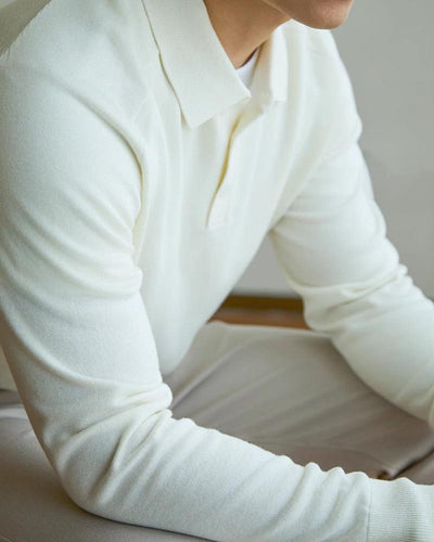 Henri™ - Polo en Laine 100 % Premium