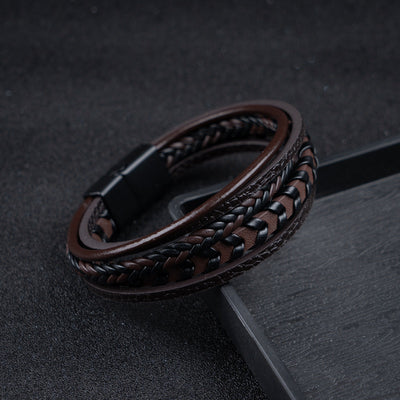 Antoine™ - Bracelet en cuir de luxe pour homme