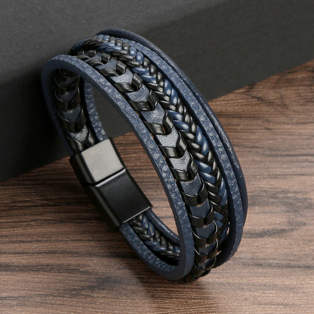 Antoine™ - Bracelet en cuir de luxe pour homme
