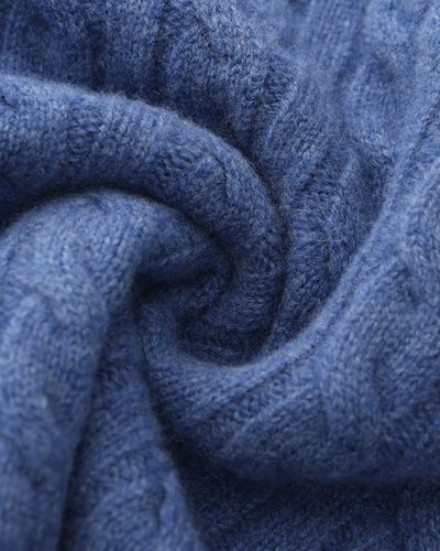 Adrien™ – Pull Demi-Zip en Cachemire 100 %