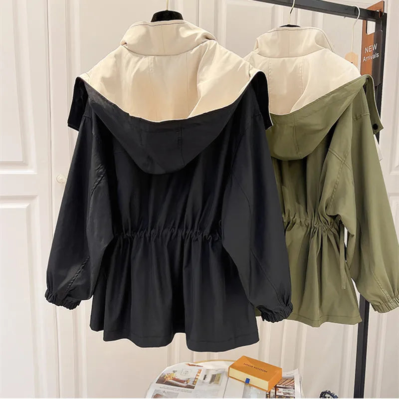 Clarisse™ - Veste élégante imperméable et coupe-vent