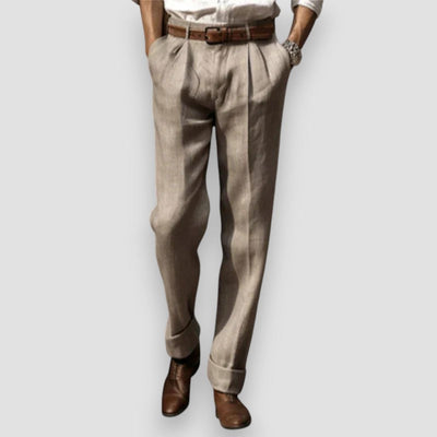 Léonard™ - Pantalon en Lin Classique