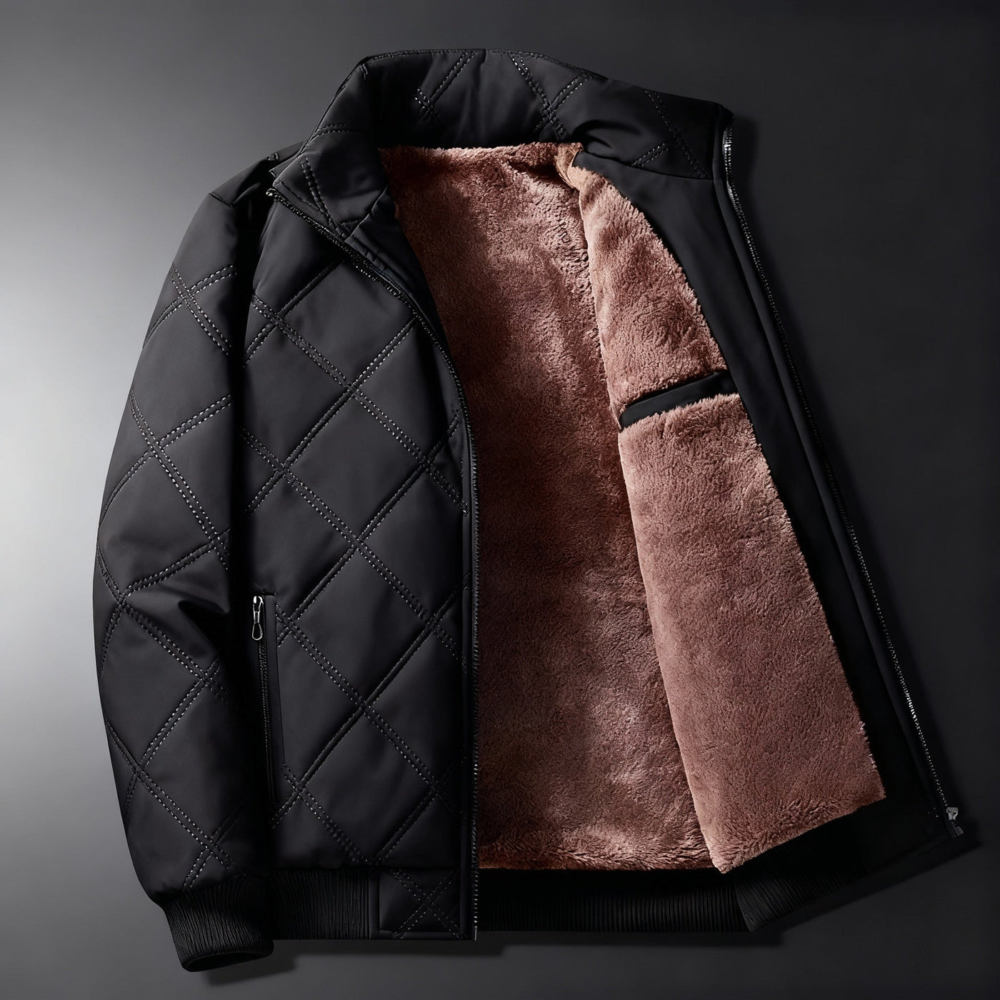 Maxence™ - Veste d’hiver doublée en sherpa