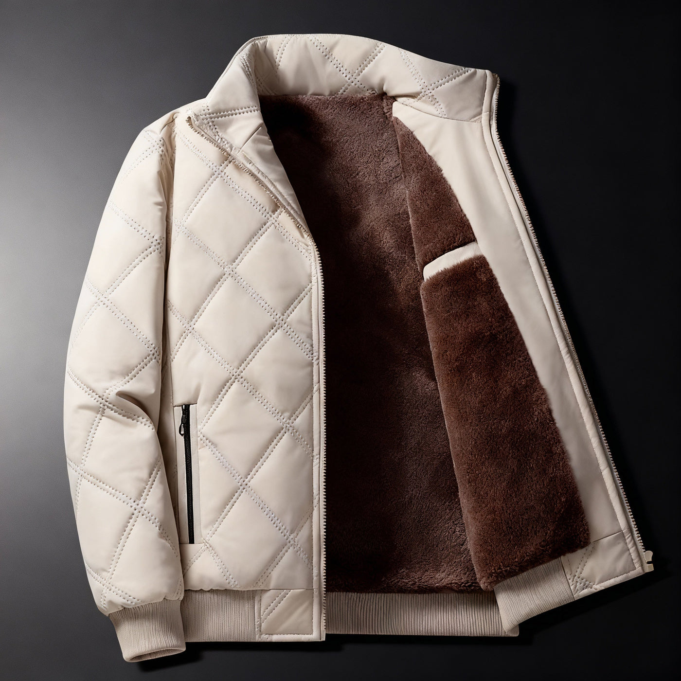 Maxence™ - Veste d’hiver doublée en sherpa