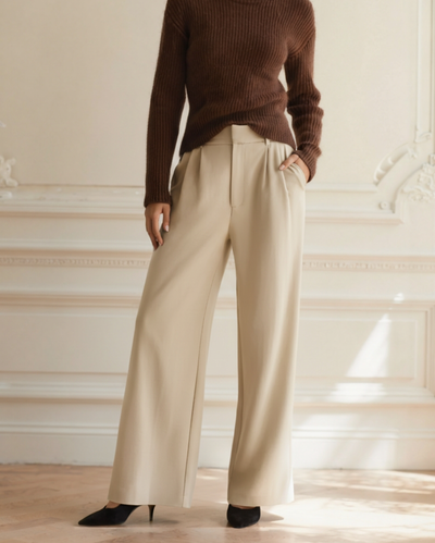 Sophie™ – Pantalon Évasé Élégant