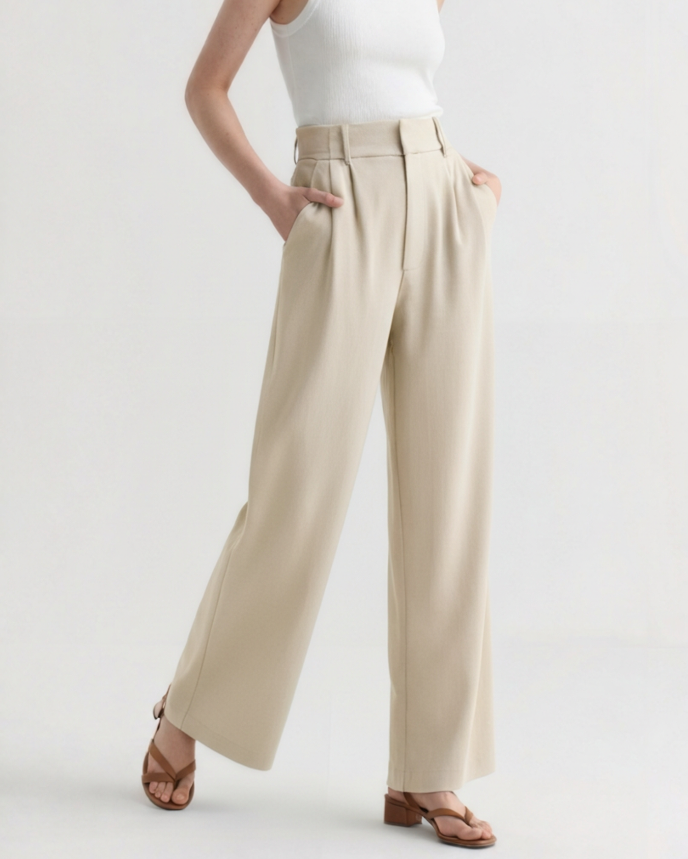 Sophie™ – Pantalon Évasé Élégant