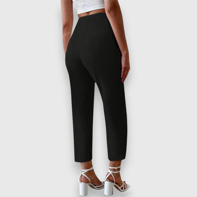 Élisa™ - Pantalon Taille Haute Élégant